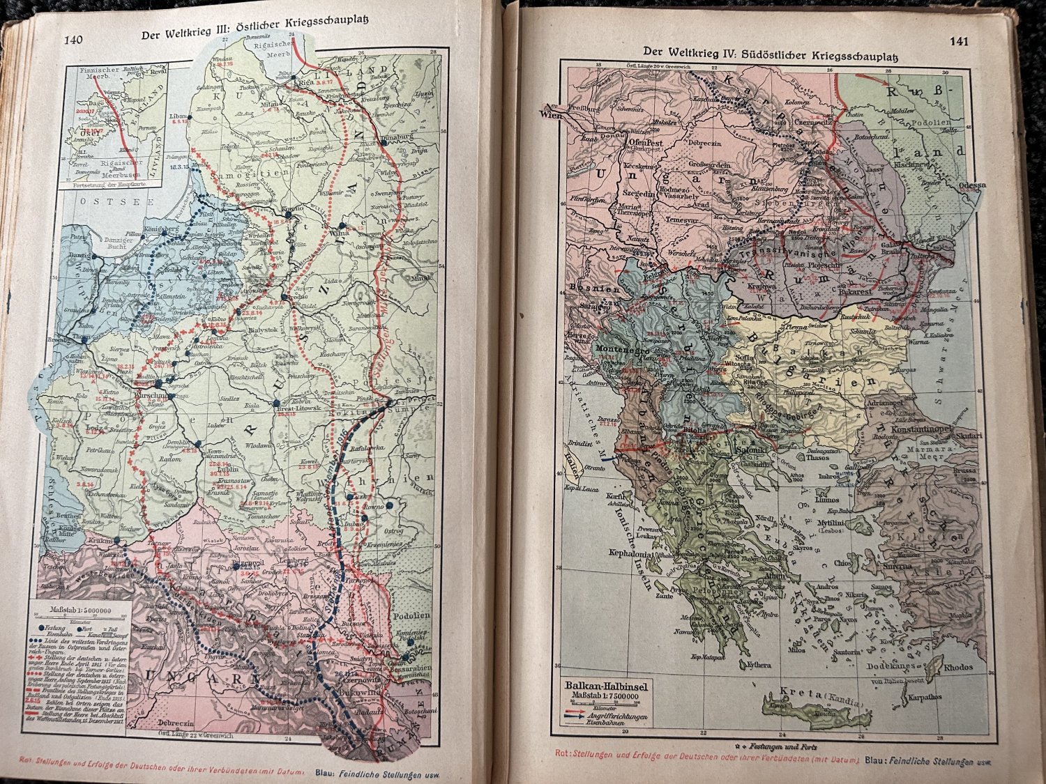 J834 古地図 Historischer Schul-Atlas F.W.Putzgers 独語学用歴史地図